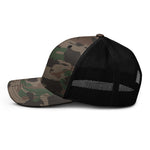 Camo Grey Diamond mesh back hat