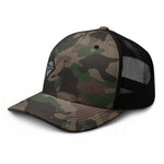 Camo Grey Diamond mesh back hat